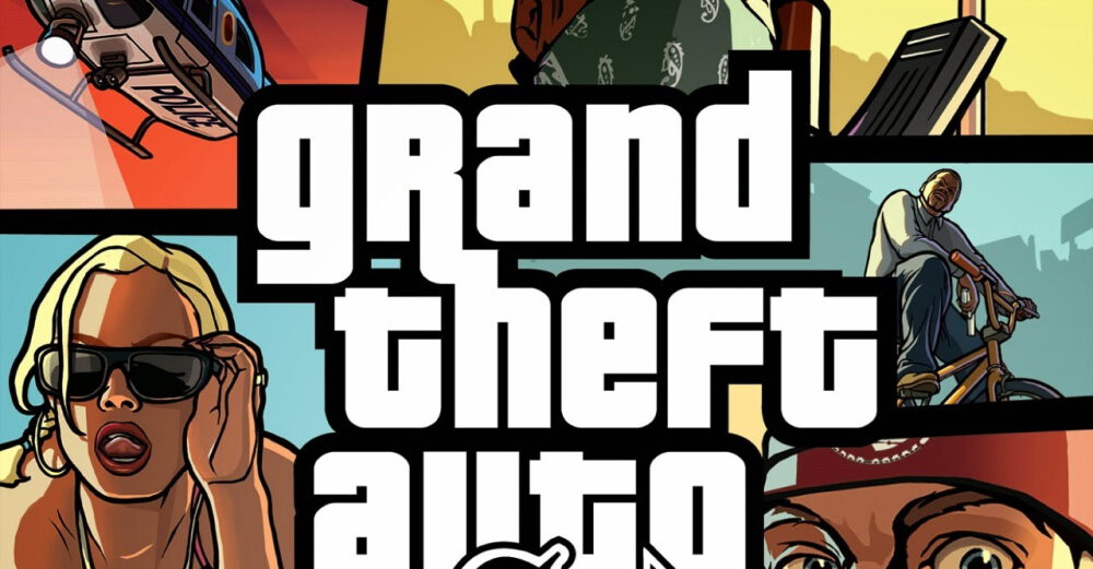 portada del video juego GTA san andreas